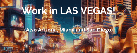 Work in Las Vegas advertisement
